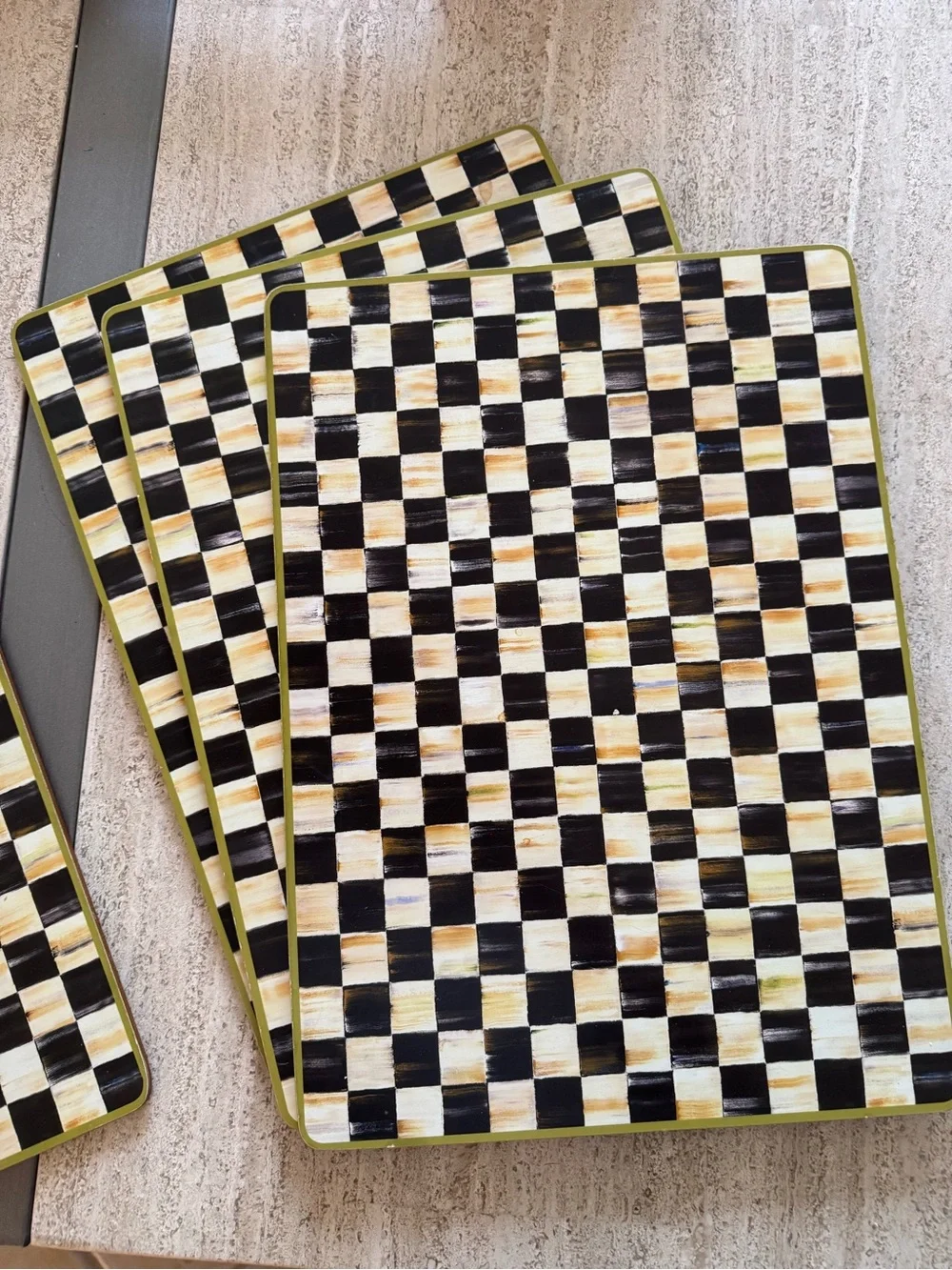 Mackenzie-Child’s Courtly Check Placemat Set of 4